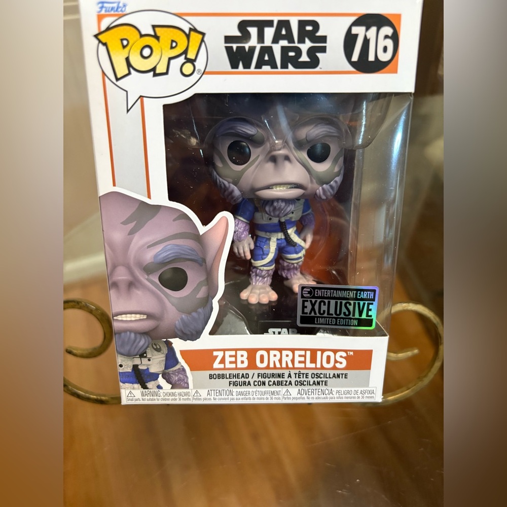 Funko Pop! Vinyl: Star Wars - Zeb Orrelios -Entertainment Earth (Exclusive) #716